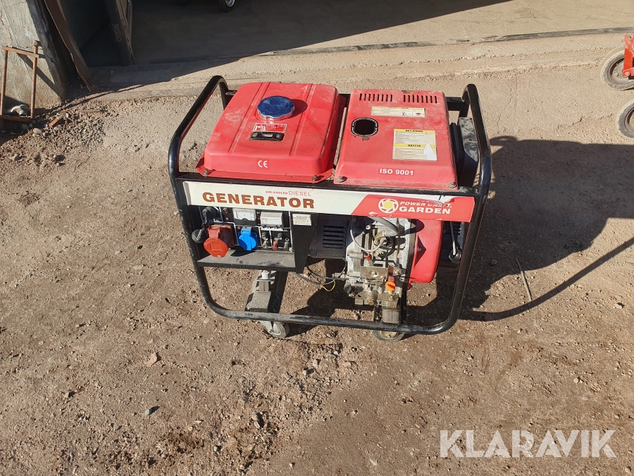 Dieselelverk /generator Power Craft DV 5000 Diesel