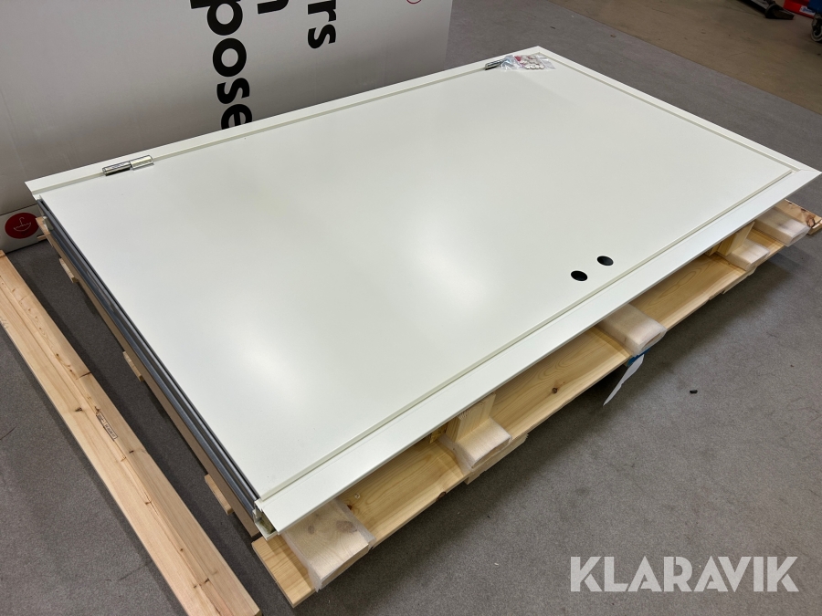 Ståldörr med karm Daloc 210x120 vänsterhängd