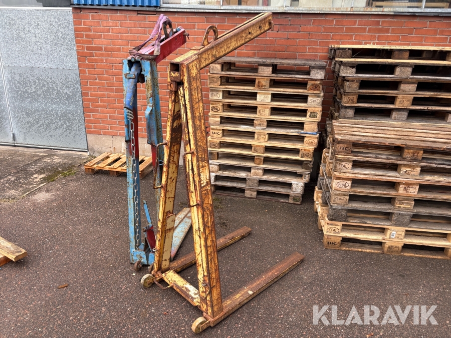 Pallgaffel till kranbil