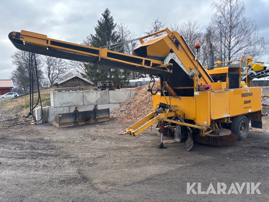 Sopmaskin Broddway HD Senior för lastbil