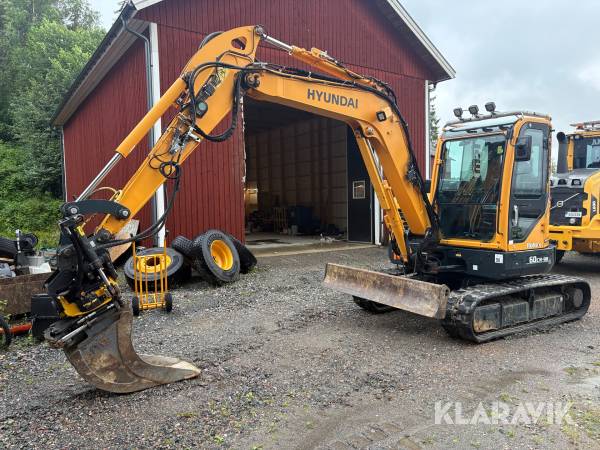 Grävmaskin Hyundai Robex 60CR-9A