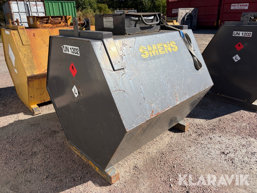 Dieseltank Färmartanken AB 1500l