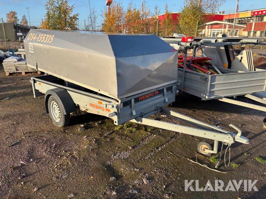 Personbilssläp Respo 750M271T125