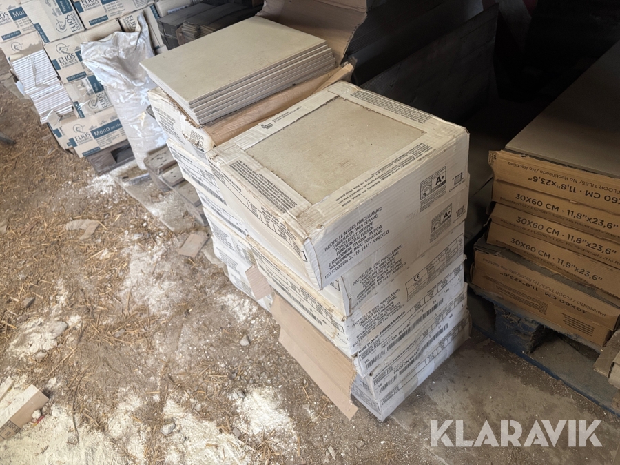 Klinker 324x324x7mm - Totalt cirka +20m2