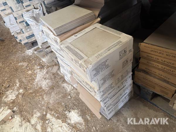 Klinker 324x324x7mm - Totalt cirka +20m2