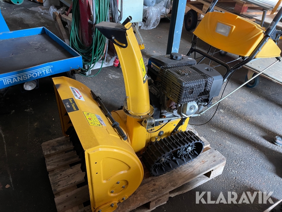 Snöslunga med larvfötter Stiga