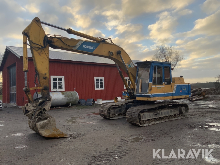 Grävmaskin Kobelco K907D med 2st skopor