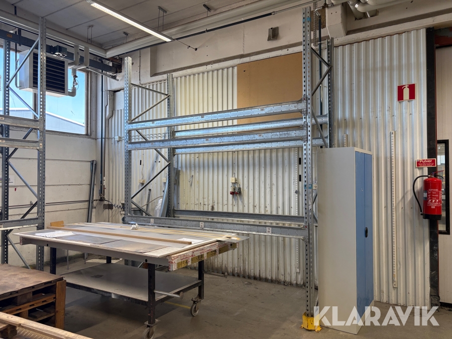 Pallställage 12 pallplatser