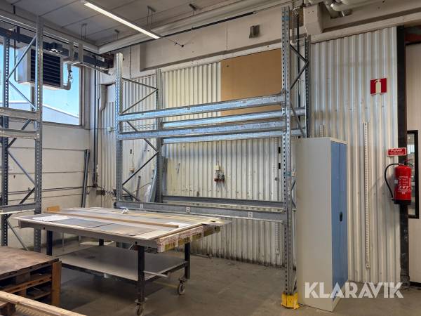 Pallställage 12 pallplatser