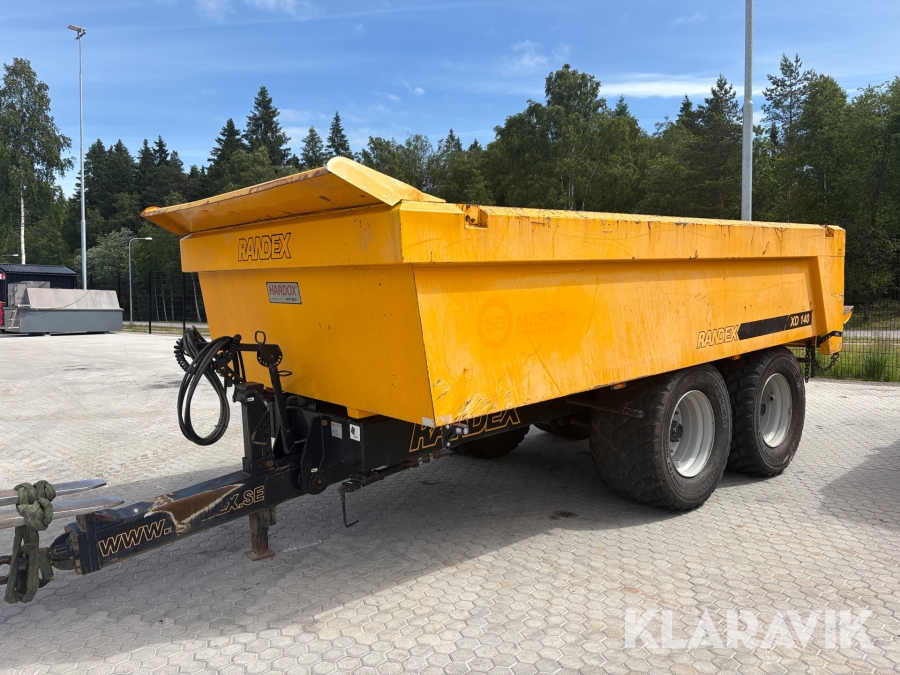 Tippvagn Randex XD 140 Hardox