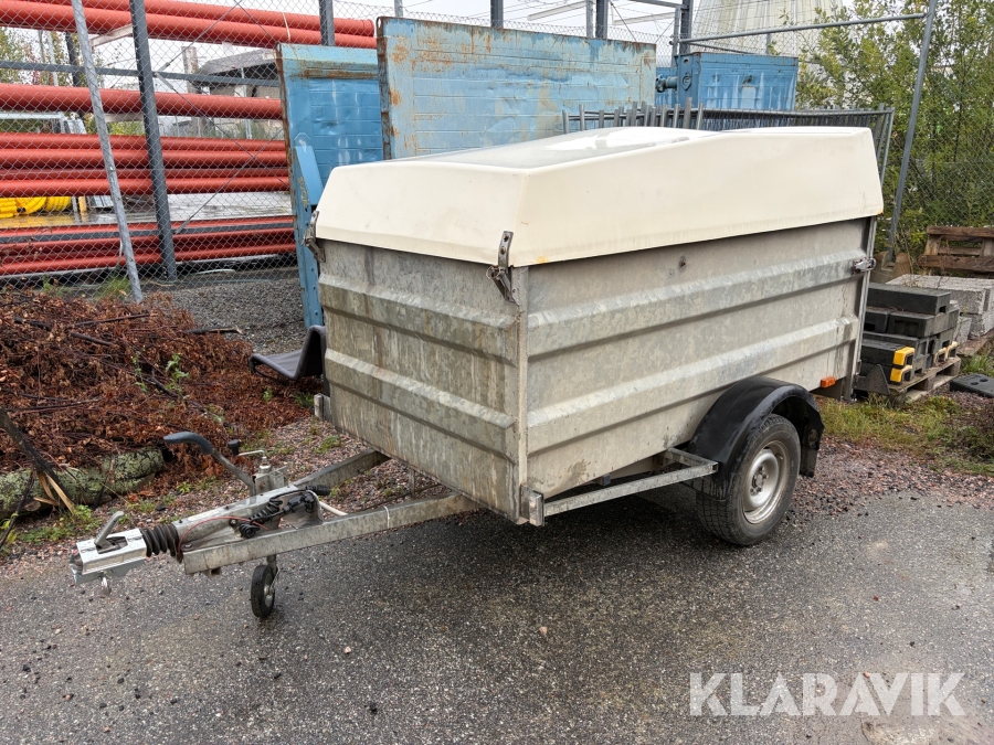 Kåpsläp Bålsta Släpet 12322 med ramp