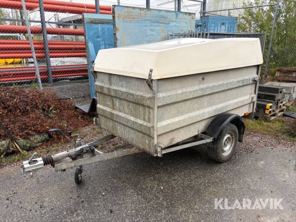 Kåpsläp Bålsta Släpet 12322 med ramp