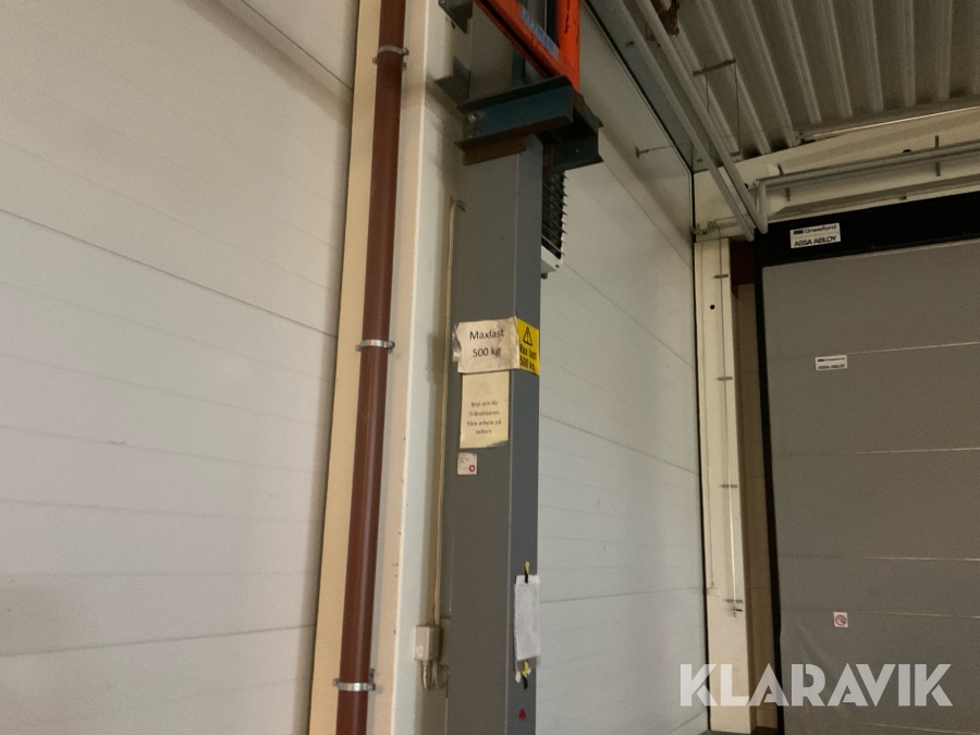 Pelarkran Lyftman med telfer