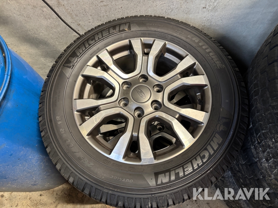 Sommarhjul Ford Ranger Michelin Latitude Cross 265/60 R18. 4st