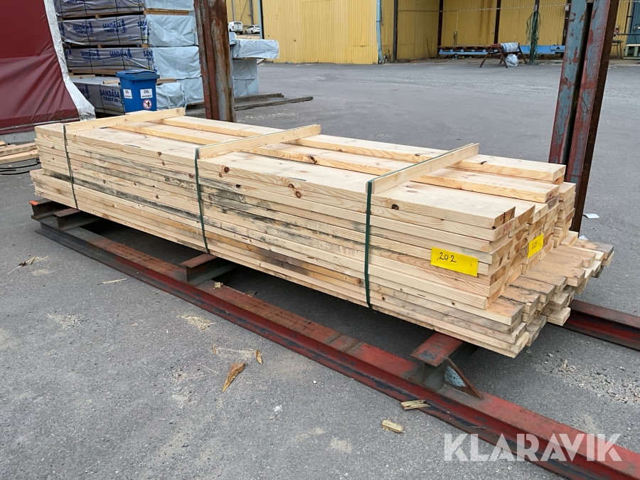 Virkespaket Hyvlat 45x195  34x145