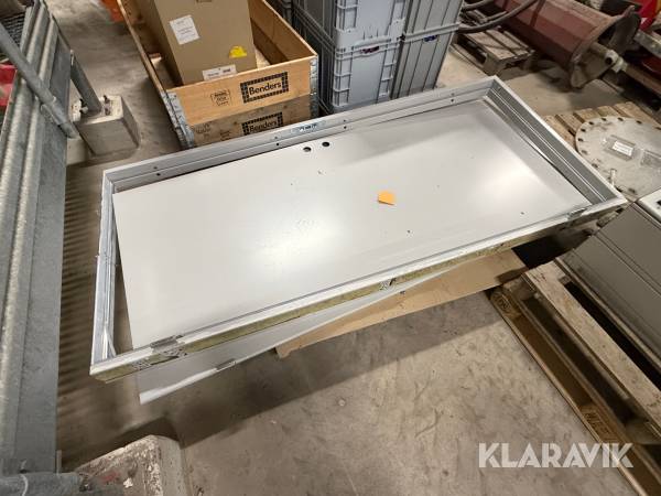 Ståldörr med karm