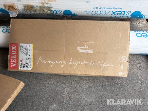 Utvändig beklädnad till takfönster Velux