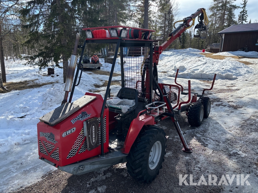 Skotare Kranman Bison 6000 6WD