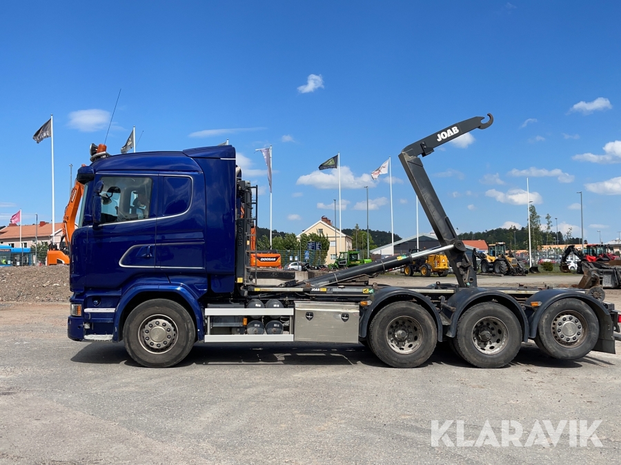 Krokbil Scania R490 8x4 euor 6