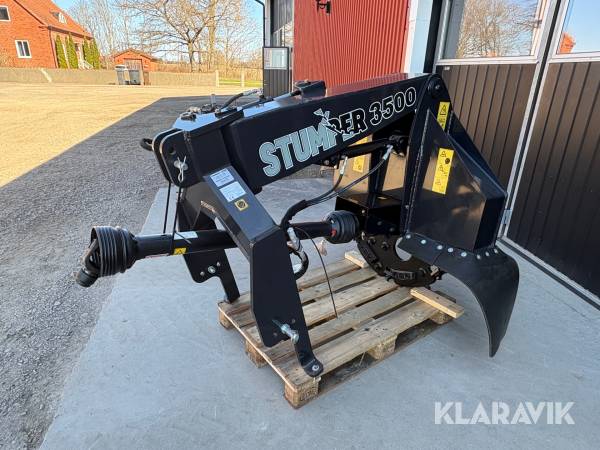 Stubbfräs Stumper 3500 traktordriven med överbelastningskoppling