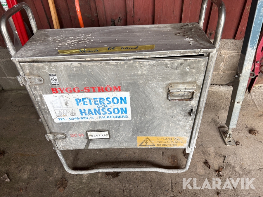 Elcentral Bygg-ström UC63