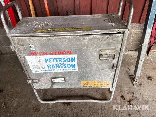 Elcentral Bygg-ström UC63