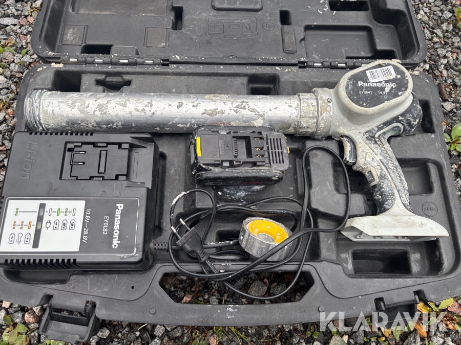 Fogspruta Panasonic EY3641 med batteri och laddare