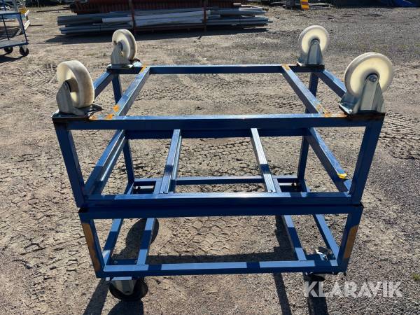 Materialvagn/transportvagn med hjul Kongamek KM221-B 2 st