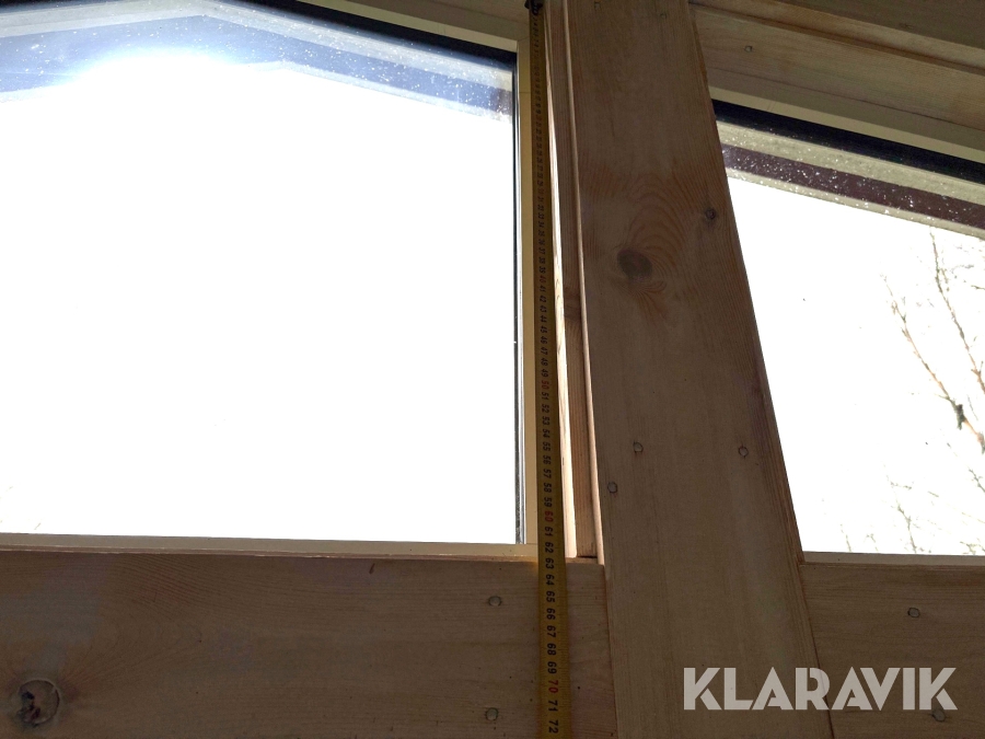 Glaspartier till Uterum