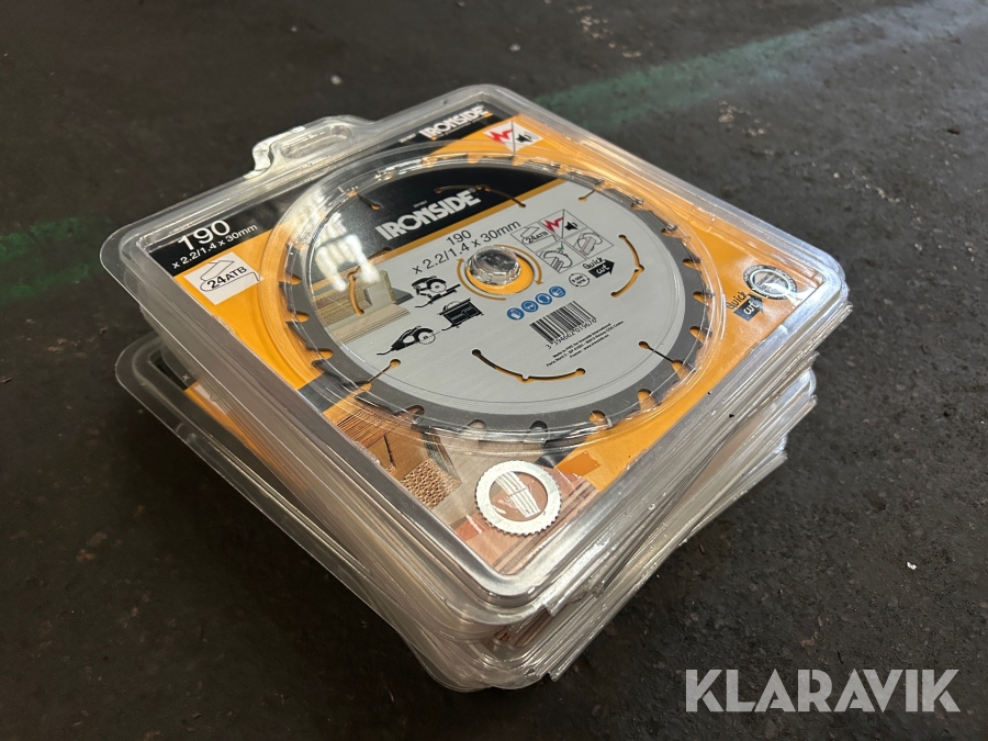 Kapskivor Ironside 190 mm 21 st