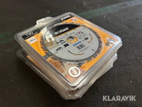 Kapskivor Ironside 190 mm 21 st