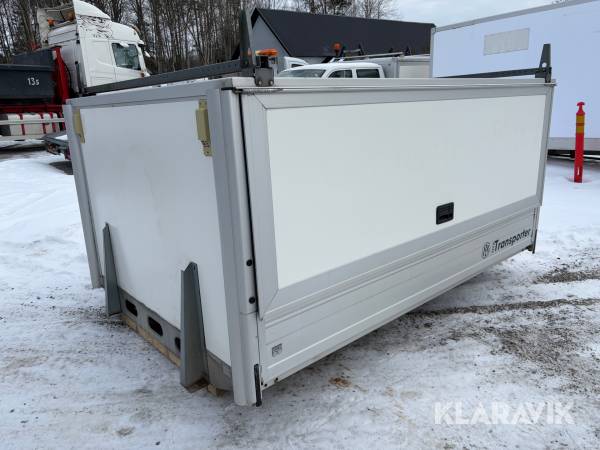 Glasfiberskåp Autokaross Floby Passande Volkswagen Transporter Enkelhytt