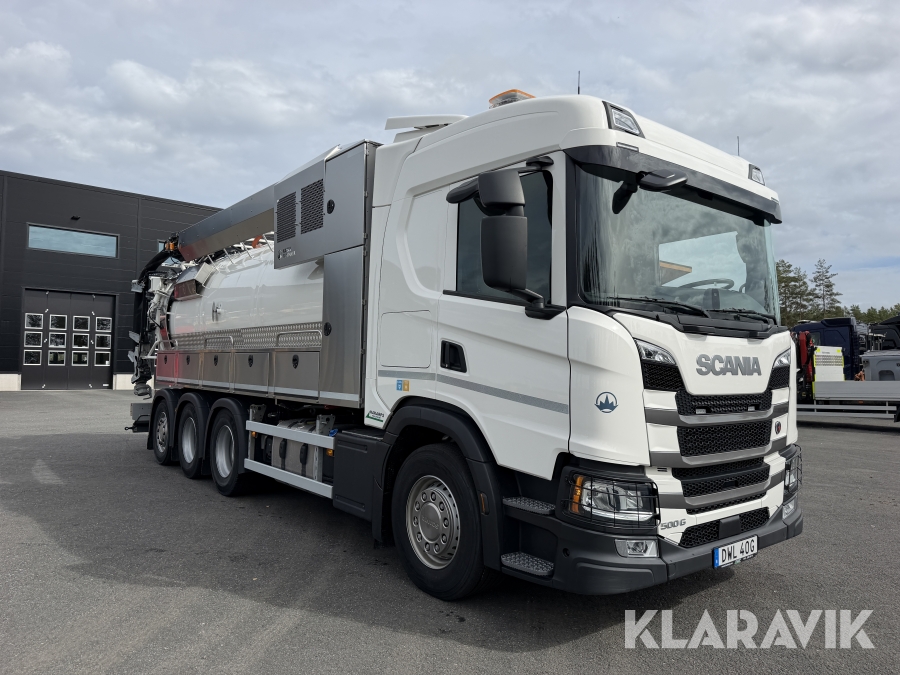 Spolbil Scania G500