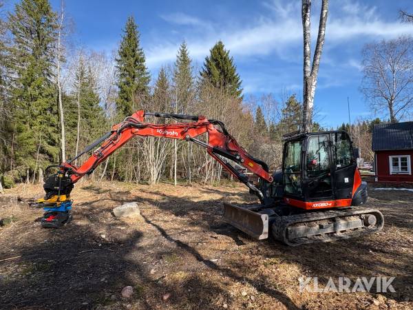 Grävmaskin Kubota KX080-4