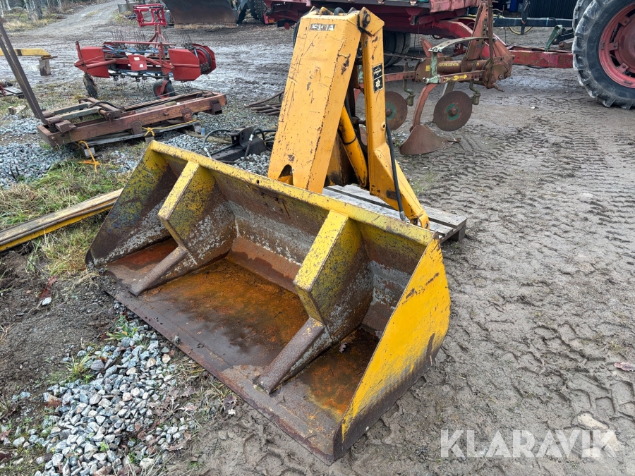 Högtippande skopa Trima 3-punkt