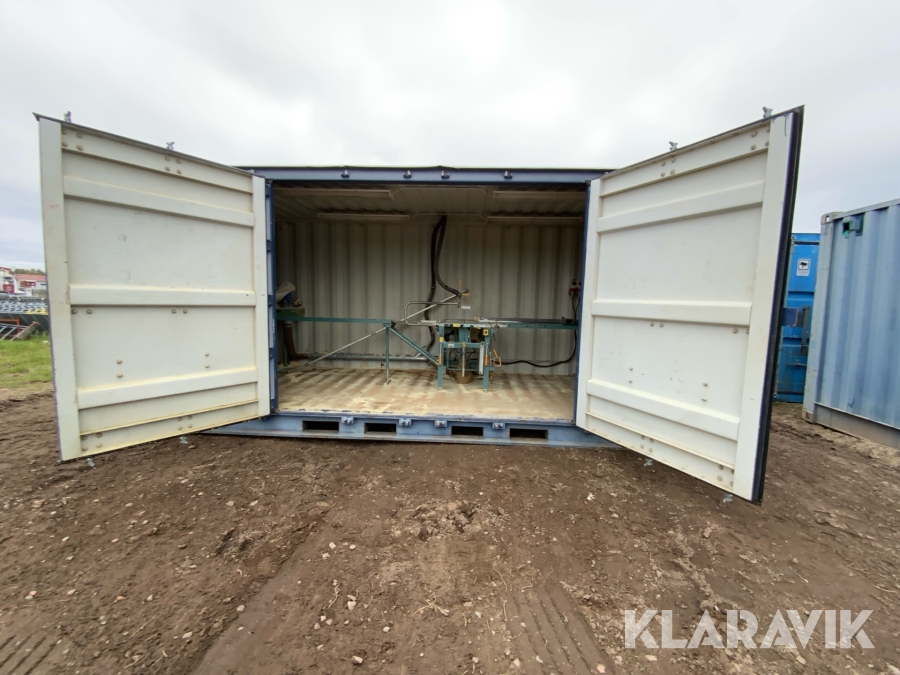 Sågcontainer Wicab 20'-såg 20fot