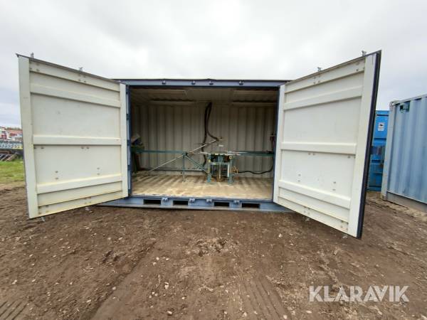 Sågcontainer Wicab 20'-såg 20fot
