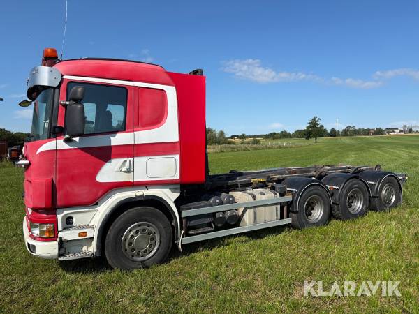 Lastväxlare Scania R124 GB8x4*4 tridem