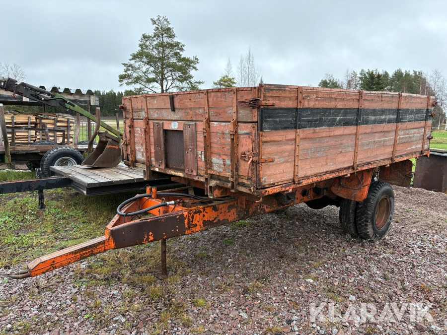 Tippvagn med sidotipp