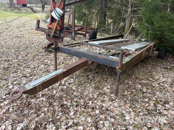 Maskinvagn med ramper