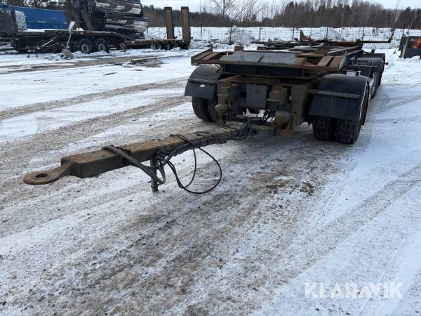 Lastväxlarsläp Istrail PKW 186 med tipp