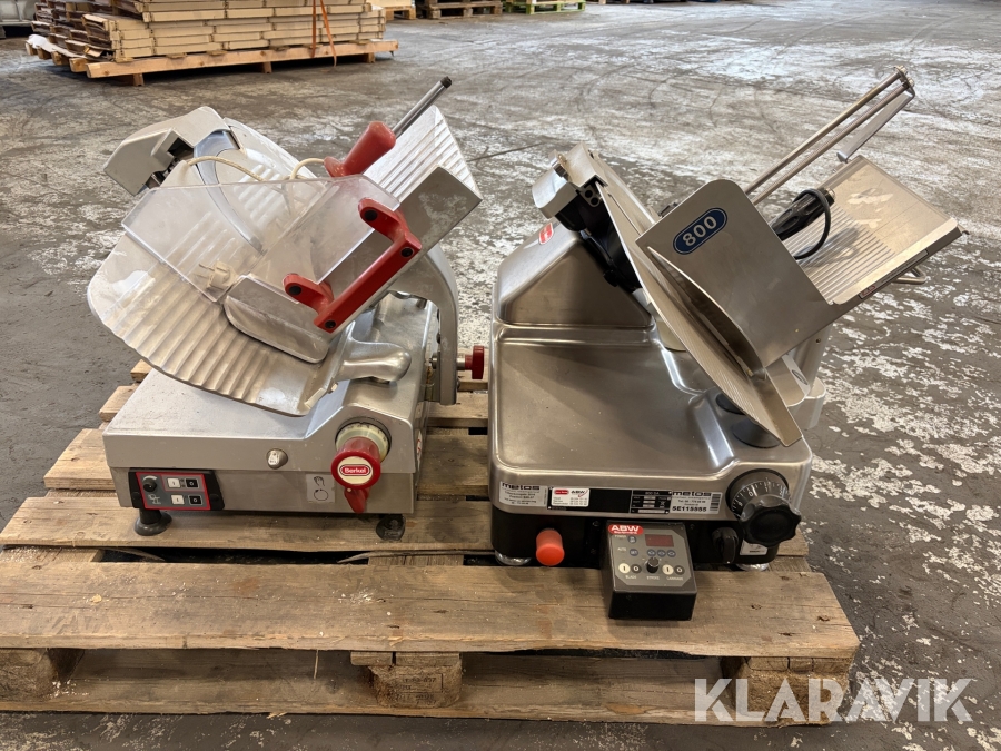 Skärmaskin 2st Berkel