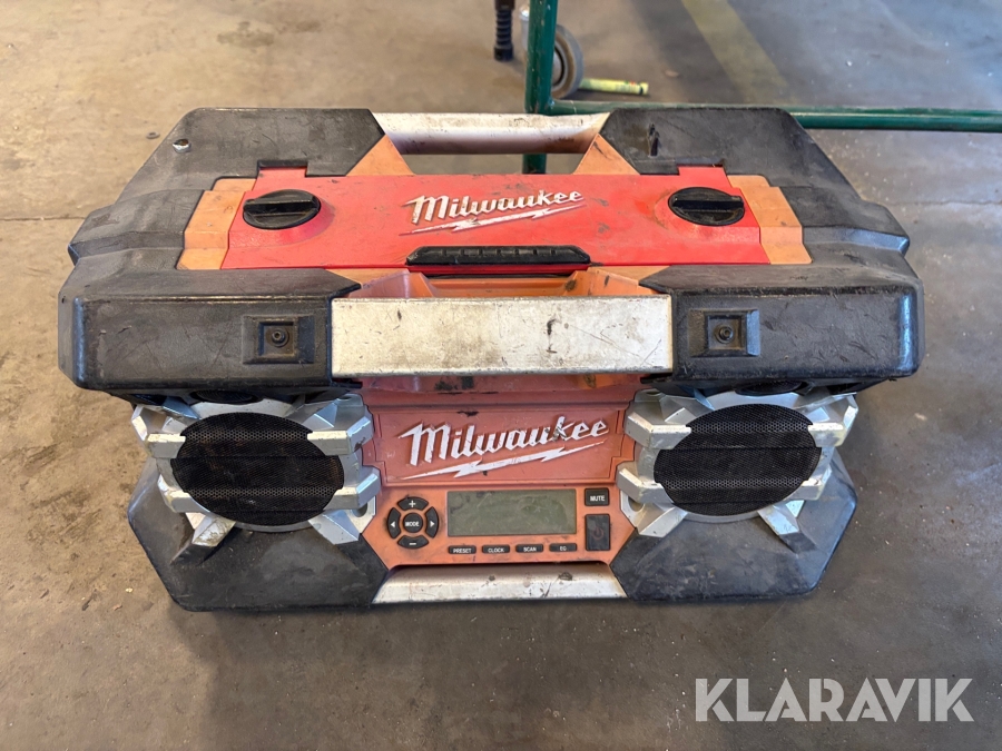Batteridriven radioapparat Milwaukee