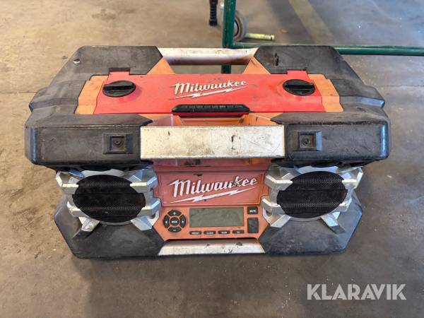 Batteridriven radioapparat Milwaukee