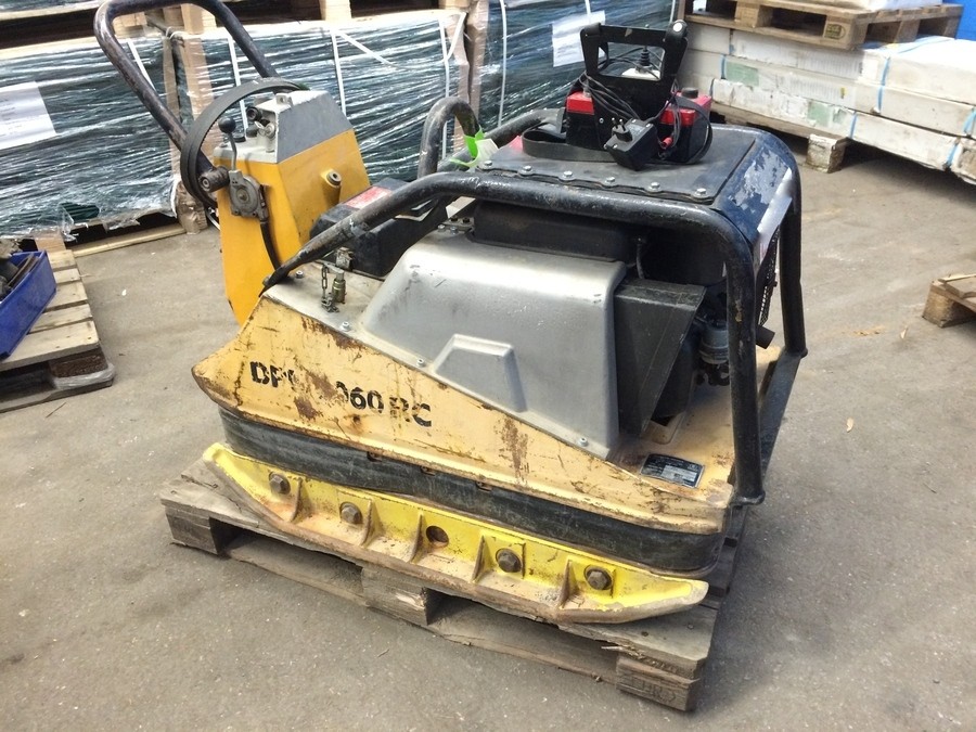 Vibratorplatta Vibroplatta Padda Fjärrstyrd 