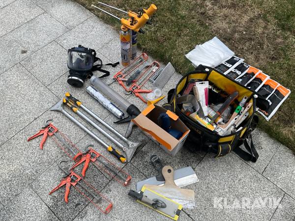 Målarutrustning för fönsterrenovering