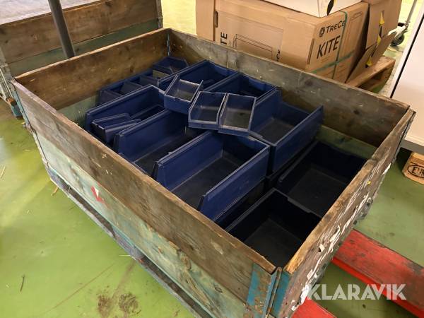 Förvaringslådor parti