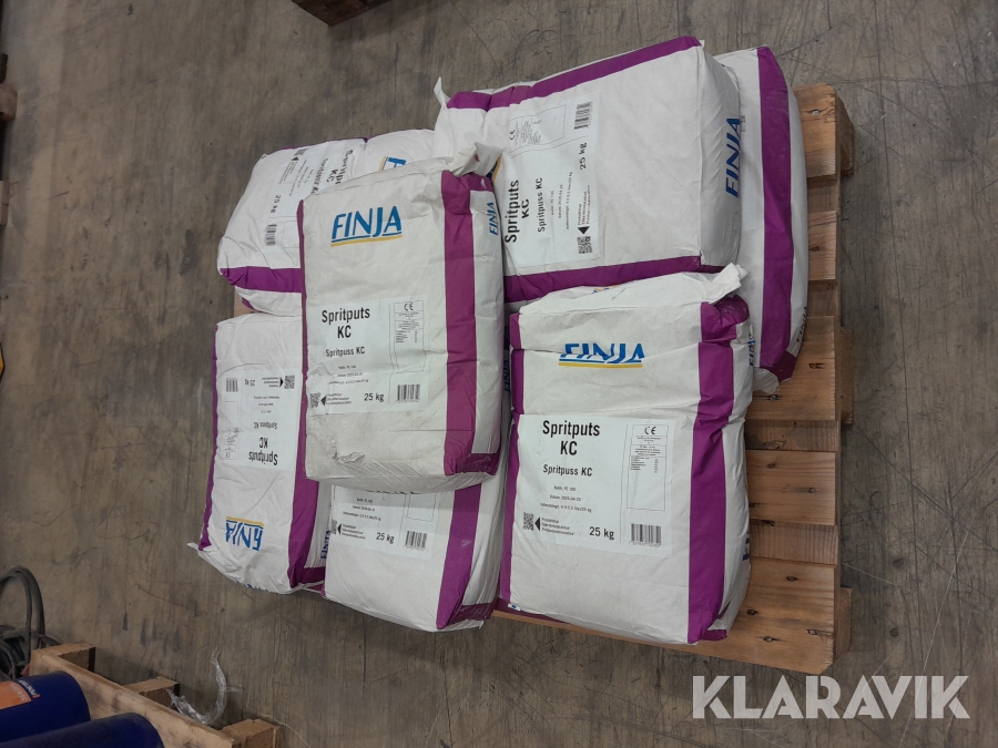 Spritputs KC VIT Finja KC vit 25kg