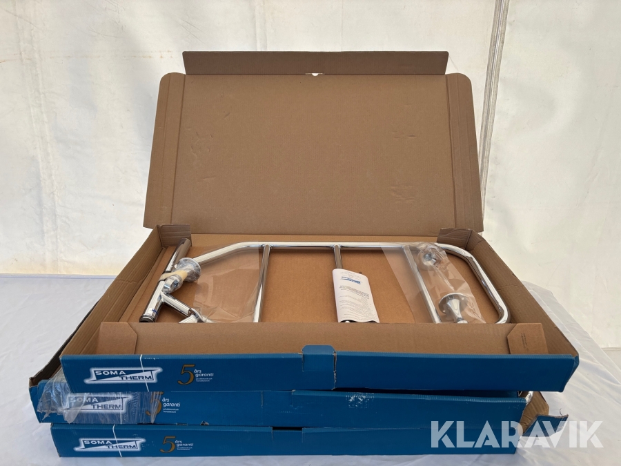 Handukstork Soma Therm CMB 400 S Krom