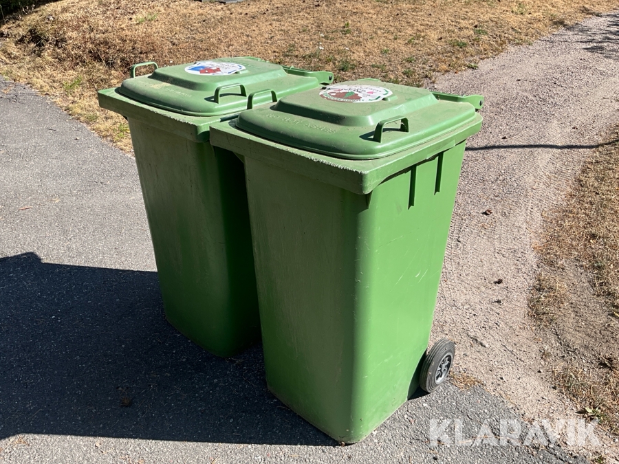 Soppkärl/Sopptunnor PPS 2st